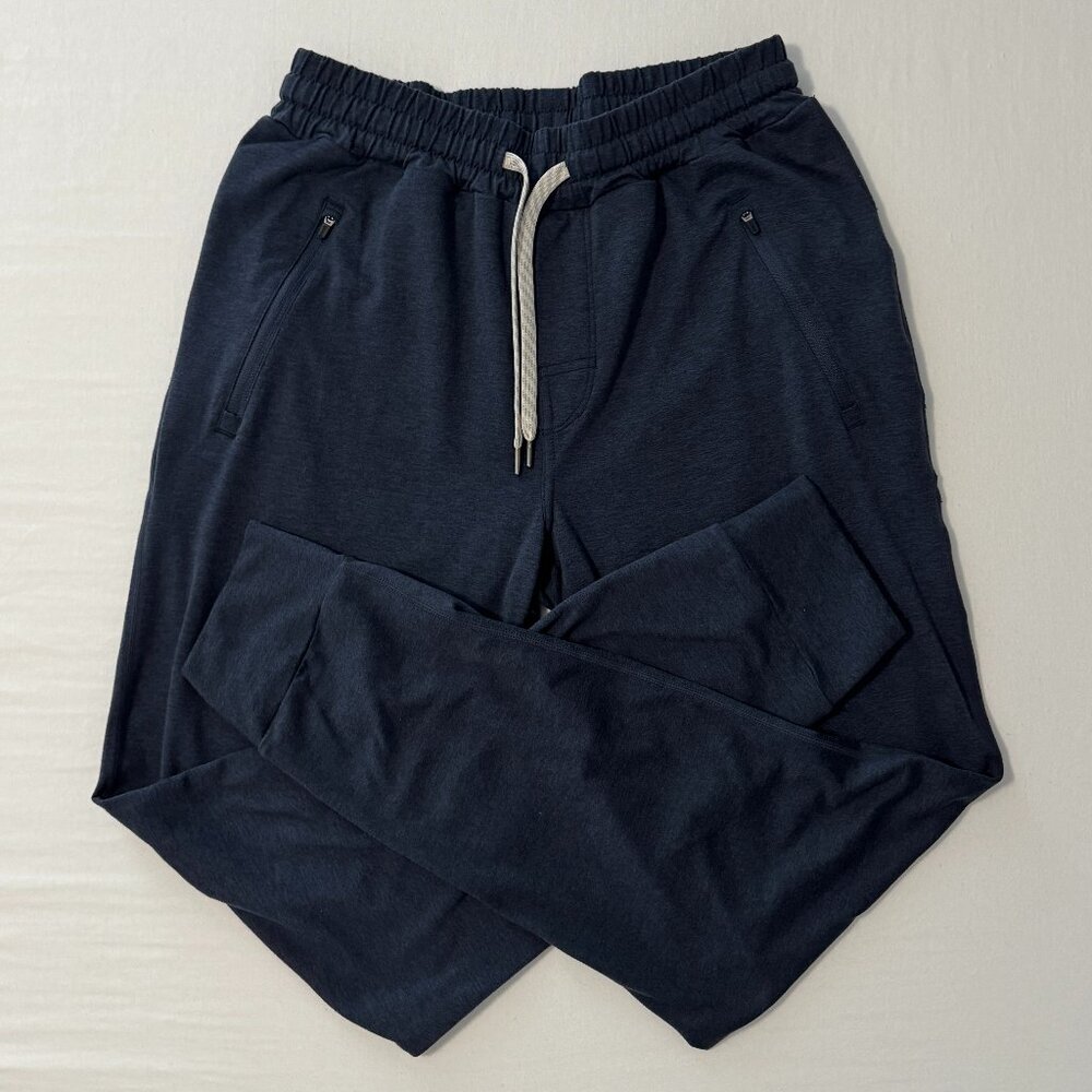 Vuori Men's Ponto Performance Joggers - Navy, Size Medium